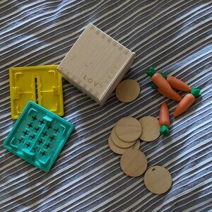 Lovevery coin drop and carrot drop